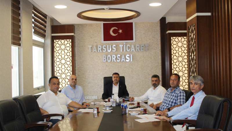 Tarsus Ticaret Borsası Yönetim Kurulu toplantısında gündem Buğday hasatları ve fiyatları oldu.