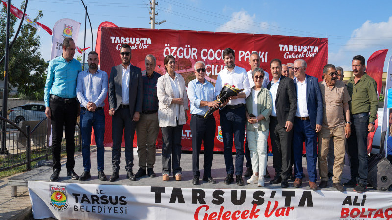 TARSUS’TA “ÖZGÜR ÇOCUK PARKI’’ AÇILDI