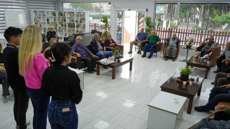 TARSUS BELEDİYESİ EMEKLİ EVİ’NDE SAĞLIK DESTEĞİ