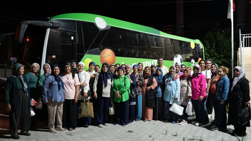 MEZİTLİ BELEDİYESİ’NDEN TECE MAHALLESİ’NDEKİ KADINLARA KAPADOKYA GEZİSİ