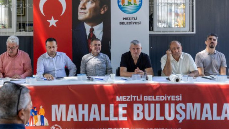 BAŞKAN TUNCER HER GÜN BİR MAHALLEDE HALKLA BULUŞUYOR