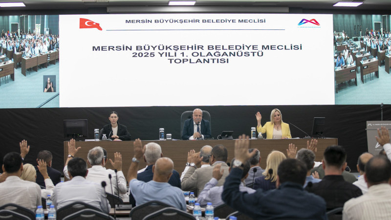 MERSİN BÜYÜKŞEHİR BELEDİYE MECLİSİ’NİN 1. OLAĞANÜSTÜ MECLİS TOPLANTISI GERÇEKLEŞTİ