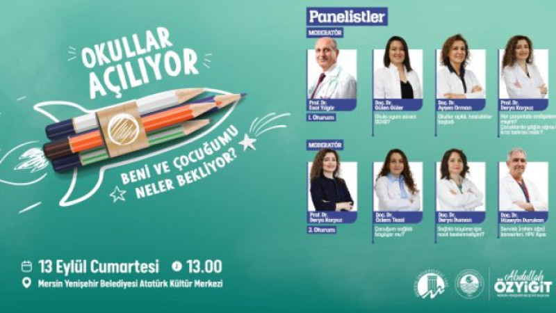 Yenişehir Belediyesinden velileri yakından ilgilendiren panel