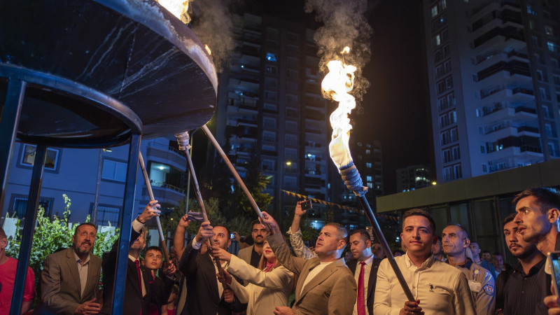 MEZİTLİ’DE 29 EKİM CUMHURİYET BAYRAMI COŞKUSU DORUĞA ULAŞTI