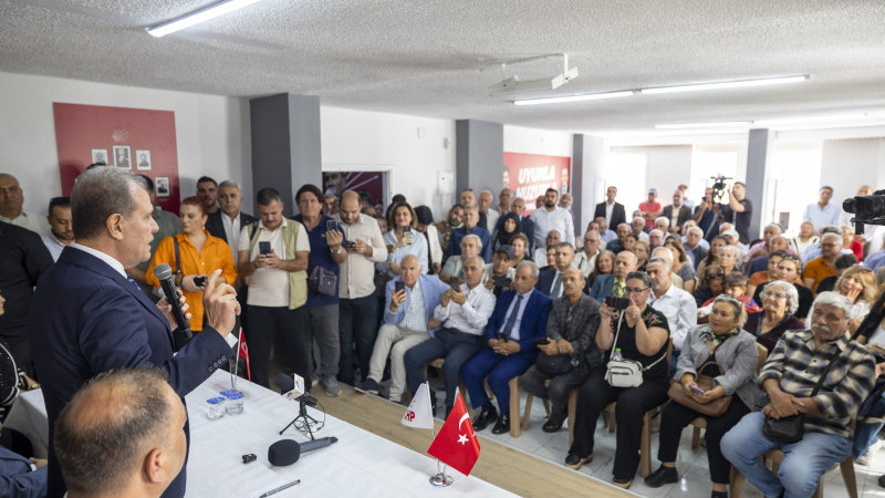 BAŞKAN SEÇER’DEN CHP TARSUS İLÇE BAŞKANLIĞI’NA ZİYARET