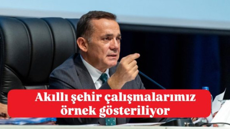 Başkan Özyiğit, “Akıllı şehir çalışmalarımız örnek gösteriliyor”