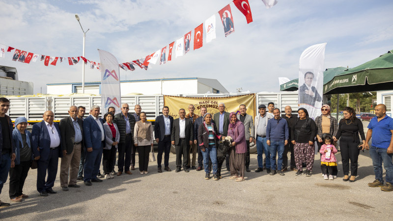 KIRSAL KALKINMAYA DESTEK MERSİN BÜYÜKŞEHİR BELEDİYESİ’NDEN