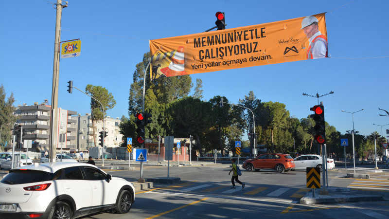 TARSUS KENT İÇİ TRAFİĞİ BÜYÜKŞEHİR’İN ÇALIŞMASIYLA NEFES ALDI