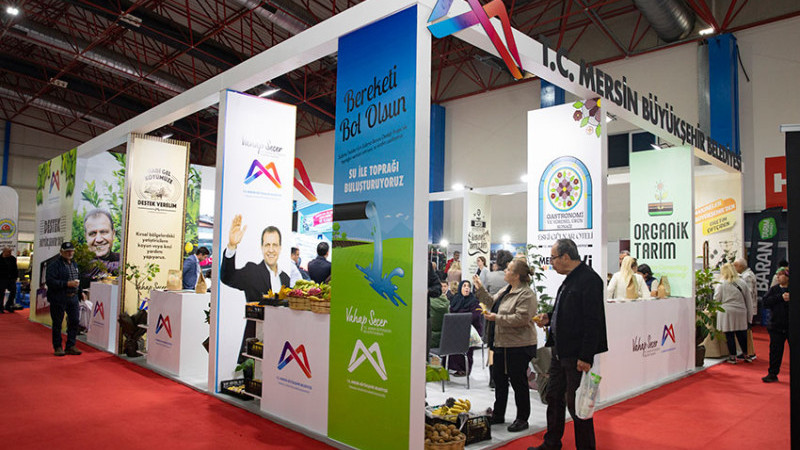 MERSİN BÜYÜKŞEHİR BELEDİYESİ ‘MERSİN TARIM FUARI’NDA YERİNİ ALACAK