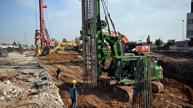 MERSİN TRAFİĞİNE NEFES ALDIRACAK PROJEDE ÇALIŞMALAR HIZLA DEVAM EDİYOR