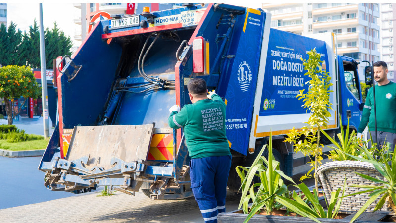 2025’TE MEZİTLİ’DE ATIKLAR DEĞERE DÖNÜŞTÜ