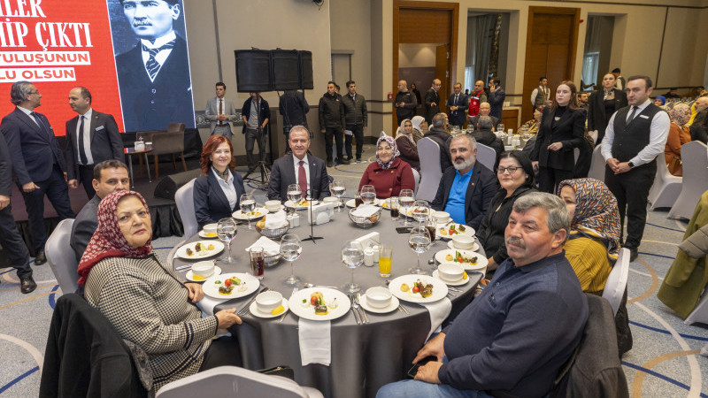 BAŞKAN SEÇER VE MERAL SEÇER, ŞEHİT AİLELERİ VE GAZİLERLE BULUŞTU