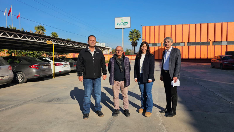 Tarsus Ticaret Borsası’ndan Üye Ziyareti: Yummy Meyve Suları Tesisinde İnceleme