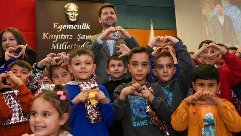 ÇOCUKLARIN HAYALLERİ GERÇEĞE DÖNÜŞTÜ