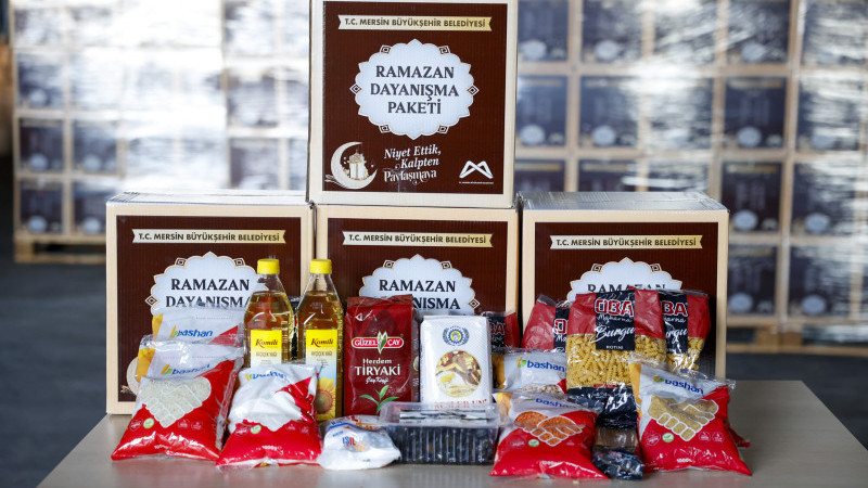 MERSİN BÜYÜKŞEHİR’İN ‘RAMAZAN DAYANIŞMA PAKETİ’ DAĞITIMLARI BAŞLADI