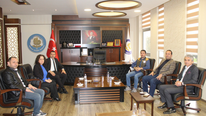 TMO Mersin Başmüdürü Halil Türkmen’den Tarsus Ticaret Borsası ve TTB LİDAŞ’a Ziyaret