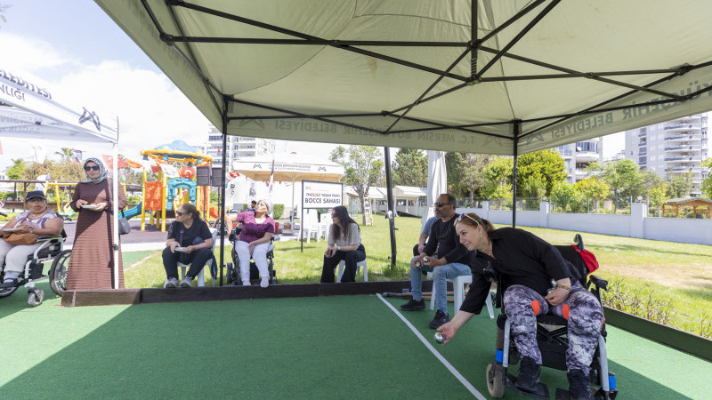 MERSİN BÜYÜKŞEHİR’DEN ENGELLERİ AŞAN BOCCE TURNUVASI