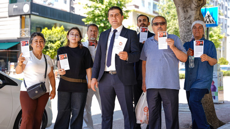 TOROSLAR’DA VATANDAŞLARA GENÇLİĞE HİTABE DAĞITILDI