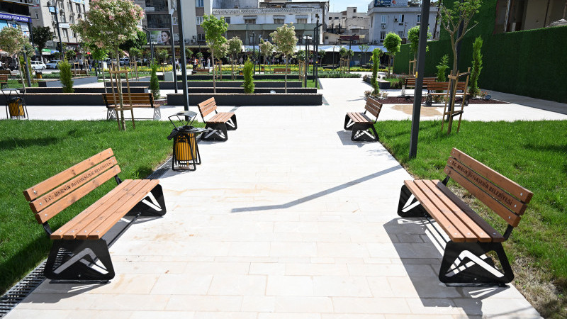 MERSİN BÜYÜKŞEHİR’DEN KENT MERKEZİNE MODERN MEYDAN