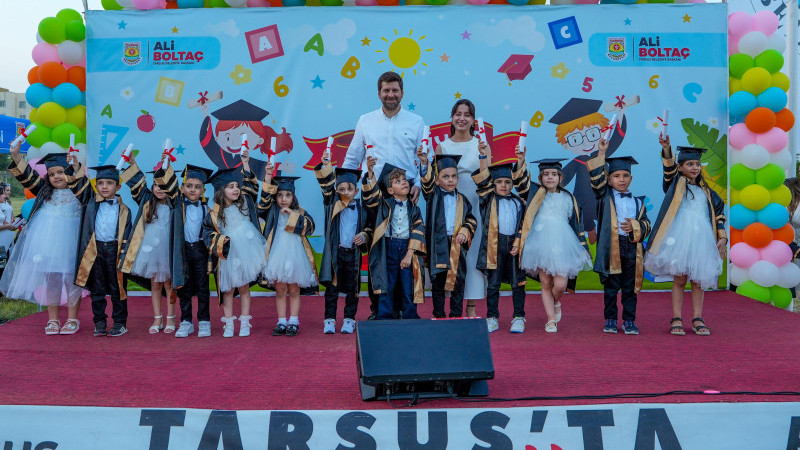 TARSUS BELEDİYESİ KREŞLERİNDE MEZUNİYET VE ÇOCUK ŞENLİĞİ