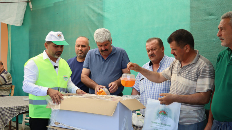 TOROSLAR BELEDİYESİNİN TOHUM DESTEĞİ İLK HASADINI VERDİ   